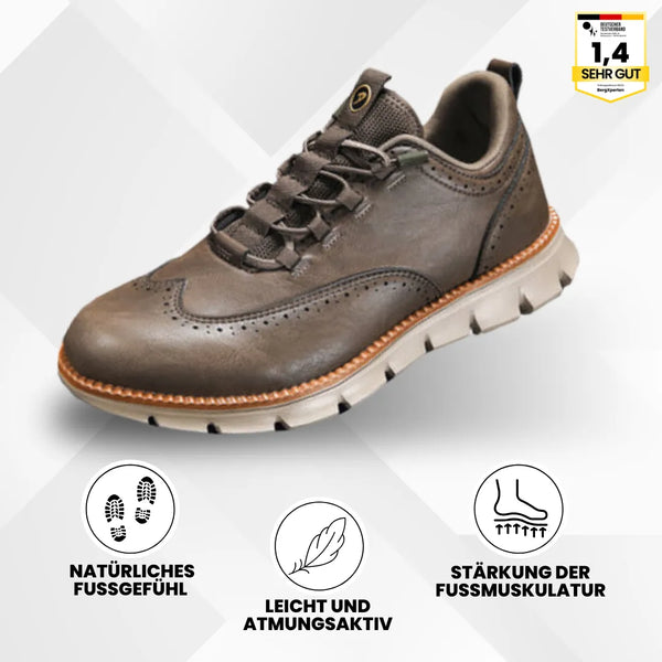 Portland – Ergonomischer & rutschfester Leder-Komfortschuh